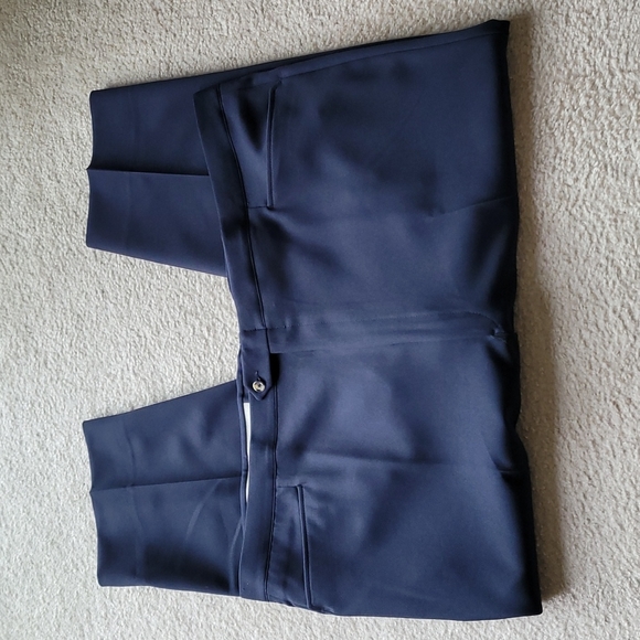 Sansabelt Men's Pants Navy Blue Regular Pockets Dress Pants 52 x 23 NWT - Picture 8 of 9